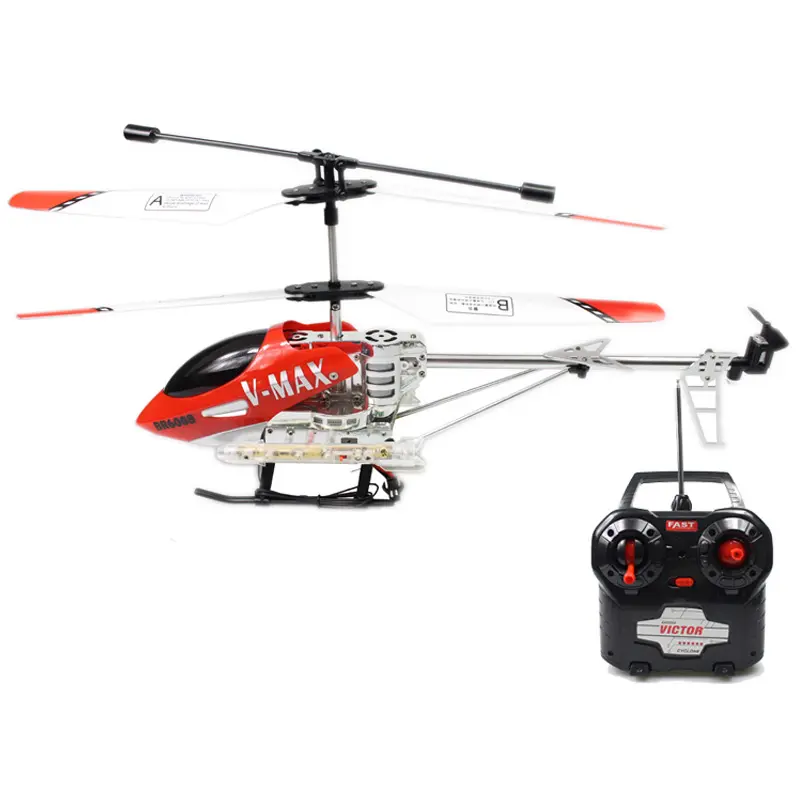 Helicóptero teledirigido BR6008, juguete, 3CH, 2,4 Ghz