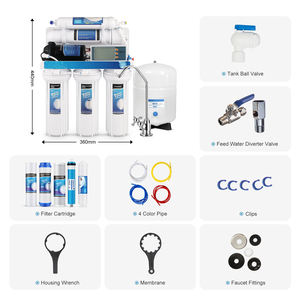 Hot Selling Domestic 5-stufiges Wasserfilter <span class=keywords><strong>system</strong></span> mit <span class=keywords><strong>TDS</strong></span> und Filter Life Monitor NSF Umkehrosmose anlage - Product Image 5
