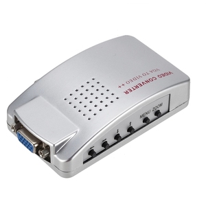 Répartiteurs et boîte de commutation de convertisseur <span class=keywords><strong>vidéo</strong></span> VGA vers TV AV pour conversions et distribution <span class=keywords><strong>vidéo</strong></span> - Product Image 5