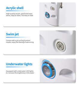 Picche senza tubazioni integrato in acrilico <span class=keywords><strong>per</strong></span> il trattamento delle acque <span class=keywords><strong>piscina</strong></span> impianto di filtrazione - Product Image 6