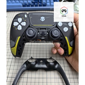 Tay cầm chơi <span class=keywords><strong>game</strong></span> không dây cho PS5, <span class=keywords><strong>PC</strong></span>, với bộ chuyển đổi Turbo, cảm biến chuyển động 6 trục, rung kép, dành cho PS5 và <span class=keywords><strong>PC</strong></span>. - Product Image 3