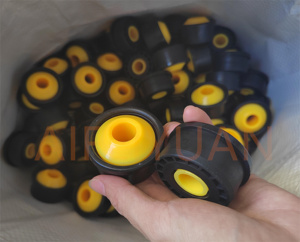 Conveyor Roller Plastic Bearing Housing And End Caps For Gravity Rollers