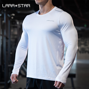 Kaos Olahraga Lengan Panjang LS1089 Nyaman untuk Fitness dan Latihan, Kaos Olahraga Lengan Pendek untuk Training - Product Image 1
