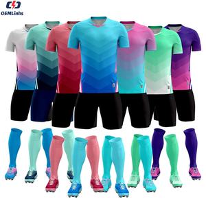 ที่กําหนดเองระเหิดฟุตบอลชุดการฝึกอบรมเสื้อฟุตบอลกีฬาสวมใส่เสื้อฟุตบอลผู้ชายที่กําหนดเองชุดฟุตบอล - Product Image 1