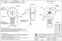 Moteur BLDC à rotor externe fiable, aimant permanent, montage sur bride, faible vibration, haute efficacité pour pompe de refroidissement et pompe à eau