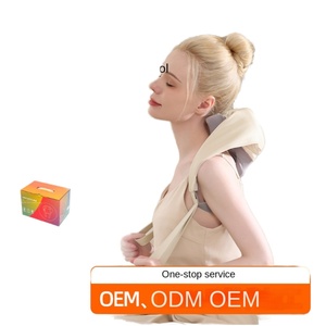 Masajeador de Músculos Trapeciales de Hombro y Cuello con Compresa Caliente y Función de Amasamiento, Instrumento de Protección Cervical con Diseño de Chal - Product Image 5