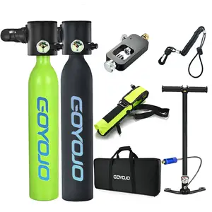 0.5L Mini Scuba Tank Dive Diving thiết bị hơi thở dưới nước thiết bị xi lanh oxy 5-10 phút