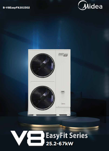 Midea V8 EasyFit Series 25kW Inversor de CA comercial Full DC Calefacción Refrigeración Eléctrica Hogar <span class=keywords><strong>Mejor</strong></span> compra <span class=keywords><strong>Aire</strong></span> <span class=keywords><strong>acondicionado</strong></span> <span class=keywords><strong>Precio</strong></span> - Product Image 4