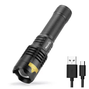 Alonefire H58 XHP70 Super Most Powerful Led Flashlight High Power Torch Light Rechargeable Tactical Flashlight Usb Camping Lamp