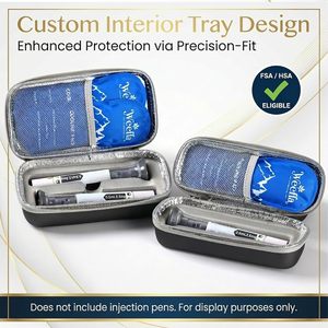 Bolsa de Almacenamiento Médico para Viales de Insulina, Inyector de Tirzepatida, Porta Medicamentos Portátil para <span class=keywords><strong>Viajes</strong></span> y Uso Diario - Product Image 6