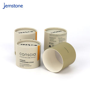 Boîtes en papier avec logo personnalisé, boîte cadeau d'entreprise, emballage pour poudre libre, cosmétiques, artisanat, boîtes cylindriques - Product Image 1