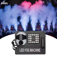 Machine à fumée métallique sur pied SP 1500W DMX 6/7CH LED RVB avec télécommande, hauteur de projection 6-8M, effets spéciaux pour mariage et bar
