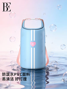 Borsa Mahjong BE Fandean Serie Cuore Rosso 2026 Nuovo Arrivo Borsa a Secchiello Grande Capacità Separazione Umido/Asciutto Doppia Tracolla - Product Image 3