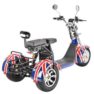 Tricycle unisexe homologué CEE, scooter et moto tout-terrain puissants 2000W, scooters 3000W XC28, tricycle à 3 roues XC28 - Product Image 6