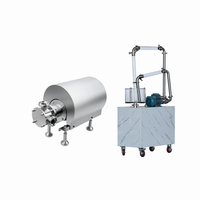 Grande pompe de transfert de solides Donjoy avec fonction auto-amorçante Turbine flexible à basse pression Industries chimiques des boissons alimentaires