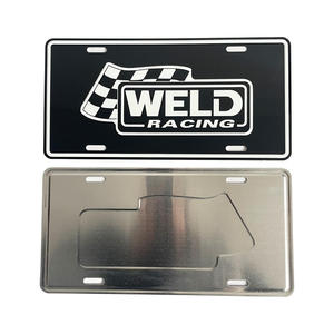 Inserto Personalizzato per Targa Auto con Logo del Concessionario, Targa in Plastica Formato USA, Targa Personalizzata - Product Image 3