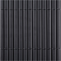 Brise-vue en canisse PVC, écran de confidentialité en canisse PVC pour jardin