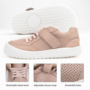 Vente en gros de chaussures de sport décontractées pour garçons et filles Semelle extérieure en cuir véritable Design tendance pour l'extérieur en hiver et au printemps - Product Image 4