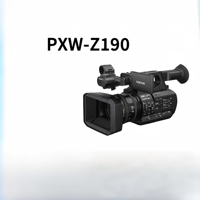 PXW-Z190 Professional HD Camcorder 4K Portable All-in-One Camera with 4K 50p/60p Recording Capability