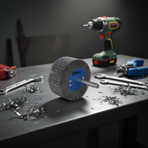 Disco Abrasivo de Tela de Zirconia Ttake, 50x10 mm, Eje de 6 mm, Grano 120 - Product Image 3