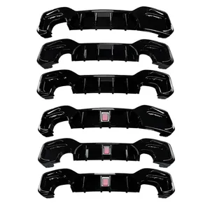 สำหรับรถยนต์ BMW ซีรีส์ 1 M Sport F20 F21 M135i M140i ปี 2015-2019 ชุดแต่งสไตล์ LCI  ลิ้นกันชนหลังแบบ Splitter Diffuser ชุดแต่งตัวถัง - Product Image 3