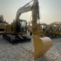 Excavatrice Caterpillar 308 d'occasion, 8 tonnes, d'origine japonaise, CAT 308E2, mini-excavatrice hydraulique sur chenilles, matériel de construction en stock
