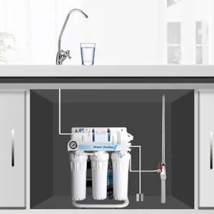 6 stage home high efficiency hang on back water purifier filter set
