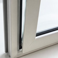 Fenêtre fixe en PVC moderne et personnalisée, prête pour une maison intelligente, résistante aux intempéries, insonorisée, avec verre de sécurité pour maison résidentielle