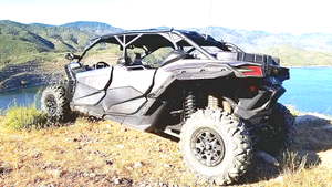 Kits de bengalas de guardabarros de barro negro súper extendido para 2017-2024 Can Am Maverick X3 ATV UTV Parts - Product Image 5