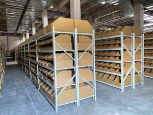 رفوف معدنية قابلة للتعديل ورفوف من الرفوف للمخزن رفوف معدنية متوافقة مع متطلبات العمل المتوسطة - Product Image 2