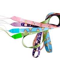 Lanière de cou à dégagement rapide personnalisée par sublimation pour talkies-walkies vidéo pour enfants, jouet pour enfants, vente en gros