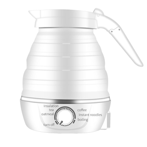 Nouvelle bouilloire électrique pliable en silicone de plus de 2,0 L, anti-fuite/arrêt automatique/ébullition rapide pour usage domestique/voyage/extérieur/hôtel - Product Image 4