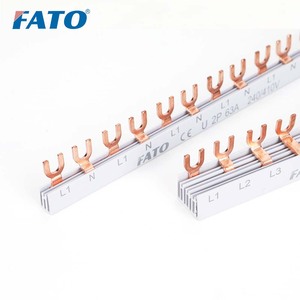 Fato pin-loại U-Loại MCB đồng thanh cái 1p 2P 3P 4p cách nhiệt chống cháy thanh dây hộ gia đình và nhà máy sử dụng - Product Image 5