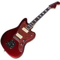 크롬 하드웨어, P90 픽업, 일렉트릭 기타 유물 최고의 전기 기타 금속 레드 일렉트릭 기타