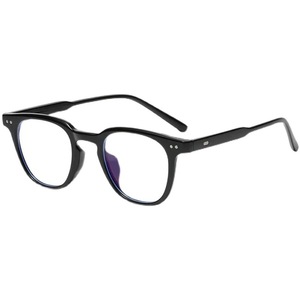 <span class=keywords><strong>Gafas</strong></span> Planas <span class=keywords><strong>Fotocromáticas</strong></span> Retro Anti-Luz Azul, Montura de PC Sólida, Versátil y Moderna con Cara de Diamante, Lentes Fotogrises - Product Image 5