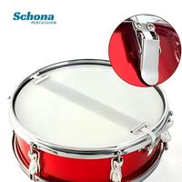 Tambour basse double couche argenté de 24 pouces, fait main, avec coque en acier inoxydable, pour tambours de marche des élèves du primaire et du secondaire, divers modèles