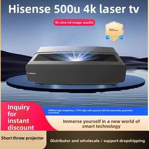 <span class=keywords><strong>Proyector</strong></span> de <span class=keywords><strong>TV</strong></span> Láser <span class=keywords><strong>Hisense</strong></span> HLP500U Cinema, 5000 Lúmenes, Tiro Corto, 1080P - Product Image 5