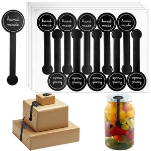 Etiquetas <span class=keywords><strong>de</strong></span> Embalaje <span class=keywords><strong>de</strong></span> Alimentos Transparentes para Pasteles Ingleses Largos y Coloridos, Mille-Feuille, Mousse, para Uso Industrial - Product Image 2