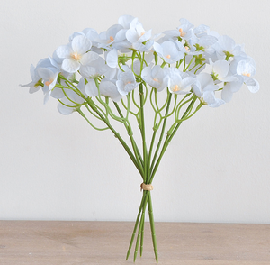 High Quality 5pcs Silk Flowers Artificial <strong>Hydrangea</strong> <strong>Bundles</strong> for Home Decor