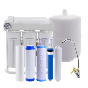 Purificador de sistema de filtro de agua, dispensador de agua con filtros para beber en el hogar, fabricante uf, ro