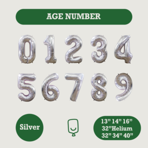 Ballon Aluminium Numéro Âge Plusieurs Couleurs Tailles 16 32 40 Pouces Anniversaire Fabricant OEM Mylar FAMA BSCI Sedex - Product Image 5