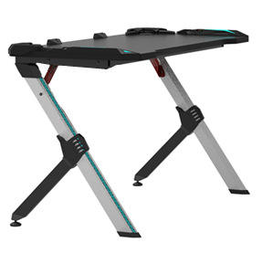 <span class=keywords><strong>Bureau</strong></span> professionnel de <span class=keywords><strong>bureau</strong></span>, en Fiber de carbone, lampe Led RGB, éclairage de <span class=keywords><strong>bureau</strong></span>, pour ordinateur personnel, plateau de jeu, en vente - Product Image 5