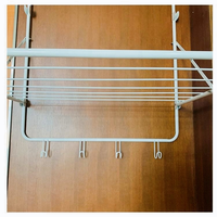 Séchoir à linge mural pliable le plus vendu, étendoir suspendu sur porte pour cuisine et salle de bain, utilisation polyvalente