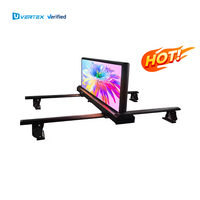 Moins cher P2.5 P4 P5 Taxi Top Led Affichage Double Face Publicité Voiture Toit Topper LED Écran avec GPS