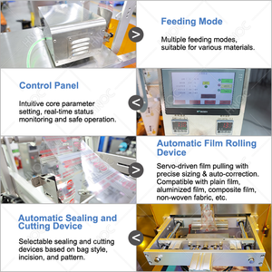 Machine d'emballage de sachets de confiture à haute viscosité HNOC, petite taille, pour la sauce aux <span class=keywords><strong>pommes</strong></span> - Product Image 4