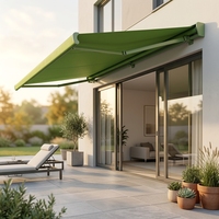 Auvent rétractable électrique extérieur à inclinaison réglable, directement de l'usine, pour villa, patio et balcon