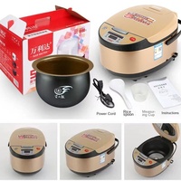 Cuisinière à riz Wanlida à commande micro-ordinateur avec cuillère à riz, tasse doseuse et fil métallique