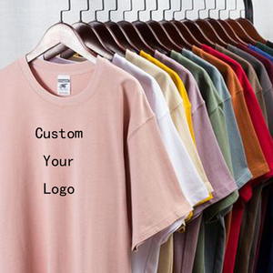 Camisetas al por Mayor Personalizadas con Logotipo Impreso por Transferencia de Calor, Unisex, Tallas Grandes, Corte Regular, Cuello Redondo, Manga Corta, 100% Algodón Jersey - Product Image 3