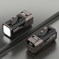 Batterie externe de grande capacité 50000 mAh, charge rapide 100W, station d'alimentation portable pour extérieur avec écran numérique et corde de transport