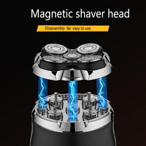 <span class=keywords><strong>Afeitadora</strong></span> eléctrica recargable impermeable <span class=keywords><strong>de</strong></span> 5 cuchillas, <span class=keywords><strong>afeitadora</strong></span> Facial <span class=keywords><strong>de</strong></span> <span class=keywords><strong>barba</strong></span> <span class=keywords><strong>de</strong></span> atracción magnética - Product Image 3